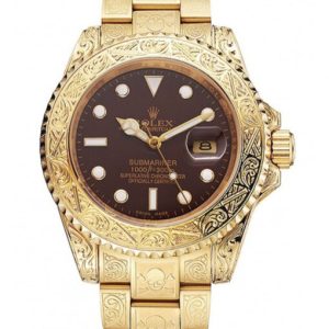 rolex submariner 41mm brown dial 1454070 super clone 