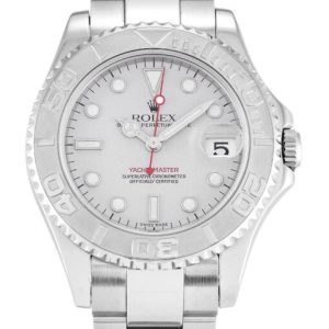 rolex yacht master 35mm white dial 168622 