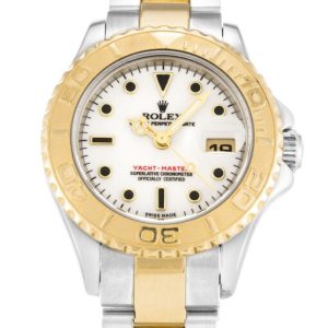 rolex yacht master 35mm white dial 169623 