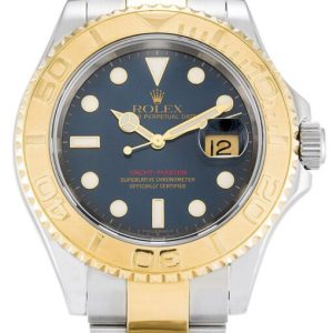 rolex yacht master 40mm blue dial 16623 2 