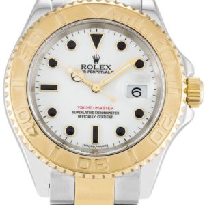 rolex yacht master 40mm white dial 16623 2 