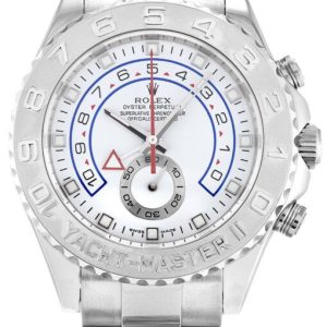 rolex yacht master 44mm white dial 116689 