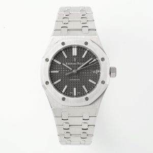 royal oak 15450 37mm ss/ss grey textured dial apsf sa3120 super clone 