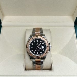 yacht master 126621 40mm 1:1 black dial from clean factory 